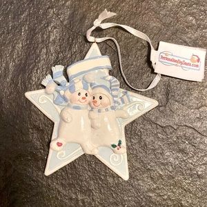 💢PERSONALIZED SNOWMAN ORNAMENT💢
